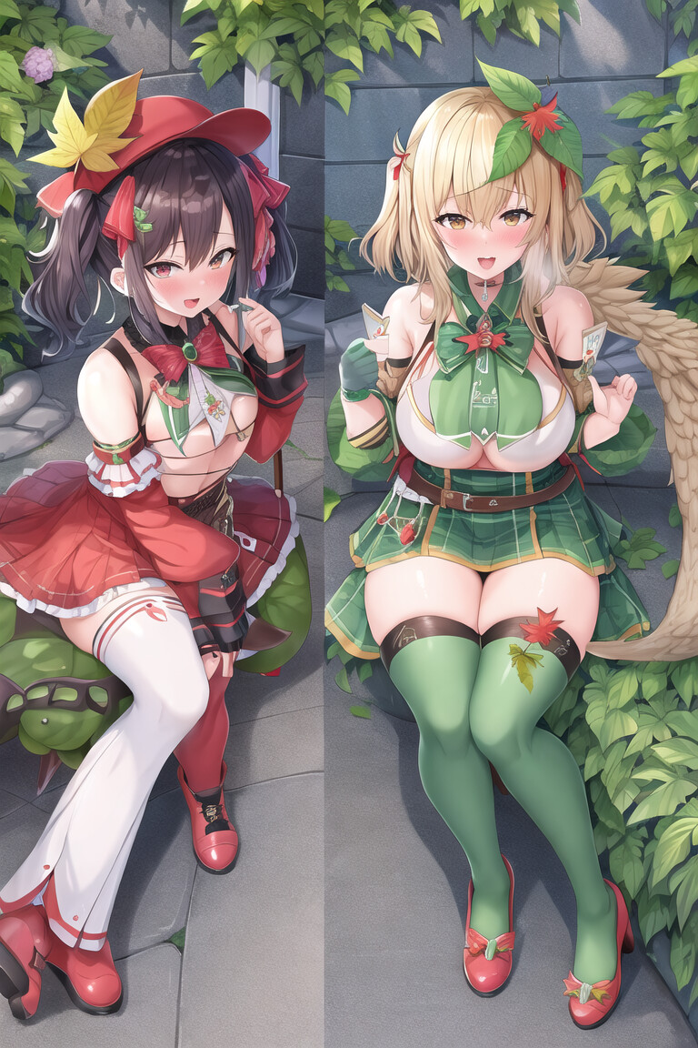 Horny Leaves Heat Up the Forest in Lewd Leaf Game Porn!